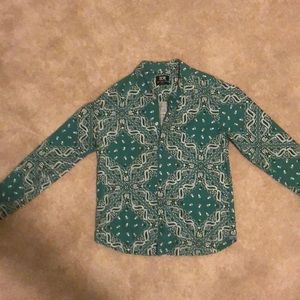 Dope couture rare button up t-shirt